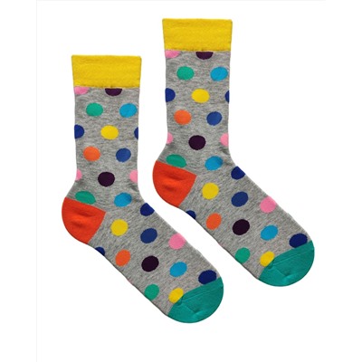 Носки р.35-40 "Bubbles" Grey