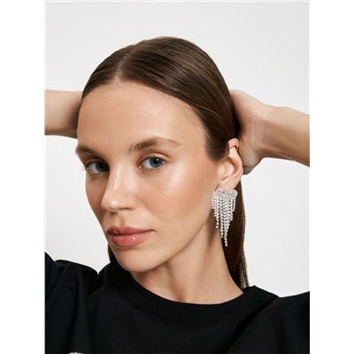 Серьги жен. Chandelier серебристый CONCEPT CLUB
