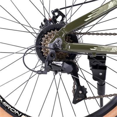 Велосипед 24" рама 13" 7sp COMIRON REBEL милитари хаки