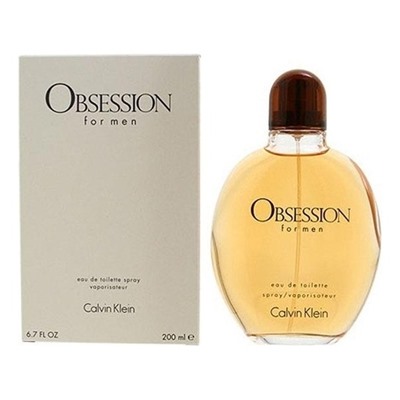 CALVIN KLEIN OBSESSION edt (m) 200ml