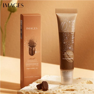 Кофейный скраб для губ Images Coffee Lips Scrub, 15 гр.