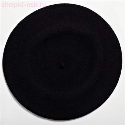 Берет фетр без отделки 12 Берет женский (59-61)