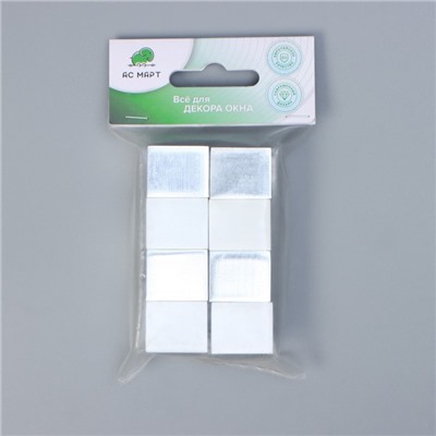 Наконечник на карниз d=19 мм «Магнум», белый/хром