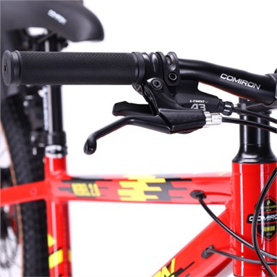 Велосипед 24" рама 13" 8sp COMIRON REBEL ригид красный