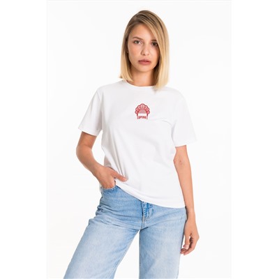 Футболка с принтом  М326033Пб