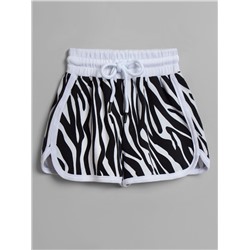 Футболка + шорты, Zebra Black/White