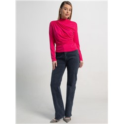 Лонгслив Тайна сердца (малиновый) Б15509-7М