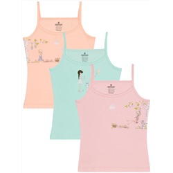 4862 Майка для девочки многоцвет (BAYKAR)