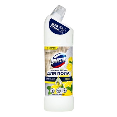 Средство для мытья полов Domestos, "Лимон и мята"    1 л