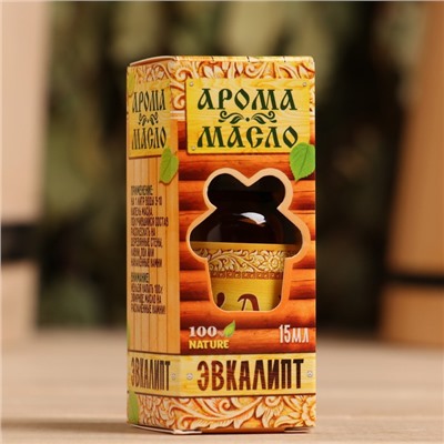 Эфирное масло для бани и сауны «Эвкалипт» 15 мл