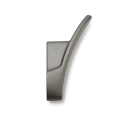 Крючок мебельный CAPPIO PLATE, однорожковый, графит