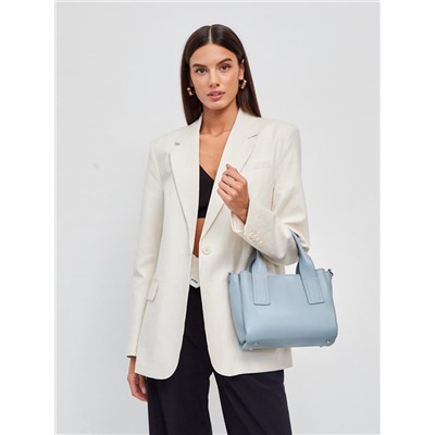 Женская кожаная сумка Richet 3101LN 947 Голубой