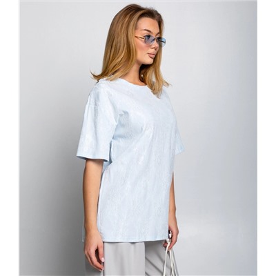 Футболка #КТ3035 (1), голубой