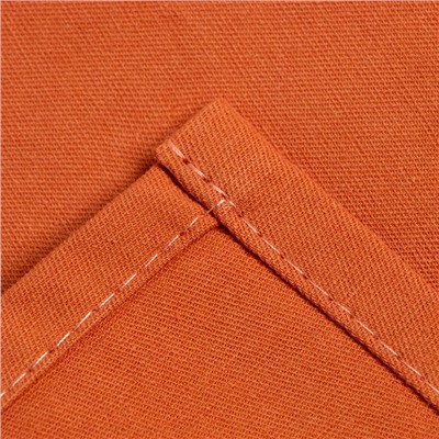 Полотенце кухонное «Этель» Kitchen, 40×73 см, хлопок 100%, саржа 220 г/м², оранжевое