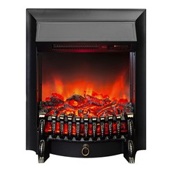 Электроочаг RealFlame Fobos Lux BL S, 750/1550 Вт, пульт ДУ, таймер, регул. ярк., звук