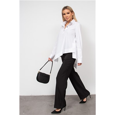 Белая рубашка с длинными рукавами Лояна №1