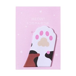 Блок для записей, 45 мм × 75 мм «Лапка», 30 листов