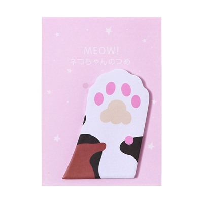 Блок для записей, 45 мм × 75 мм «Лапка», 30 листов