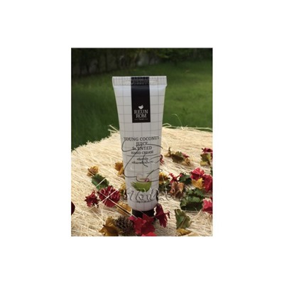 Увлажняющий крем для рук «Молодой кокос» от Reunrom, Young Coconut Juice Scented Hand Cream, 30 гр