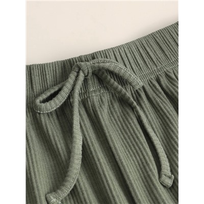 Шорты домашние женские SL HOME Soft Home, оливковые