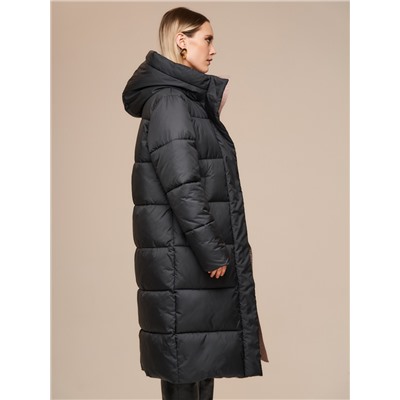 Пуховик женский черный