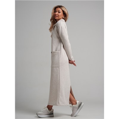 978 Платье "Меланж/капучино"