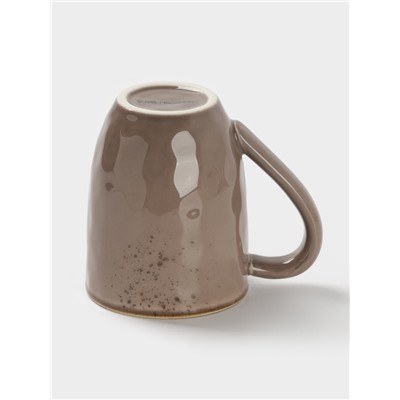 Кружка Magistro «Церера», 400 мл, фарфор, коричневая