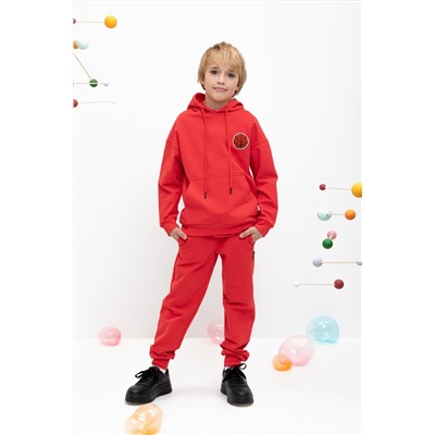 Брюки красный к446 Crockid