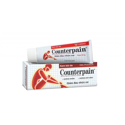 Разогревающая мазь Counterpain, Analgesic Balm (Methyl Salicylate, Menthol, Eugenol), 60 гр