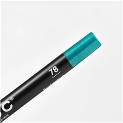 Provoc Гелевый карандаш-подводка для глаз водостойкий / Semi Permanent Gel Eye Liner №78 Enchanting, цвет морской волны темный