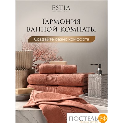 Estia МАРТОС коралл Полотенце 70х130, 100% хлопок, 450 г/м2