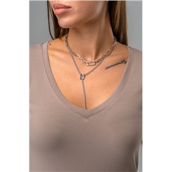 Женская футболка с V образным вырезом Happyfox