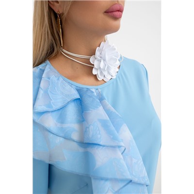 Блузка ТБ-96-1 голубой