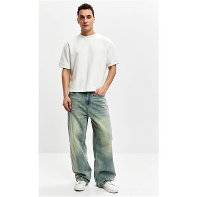 Джинсы муж. K8888 blue-green