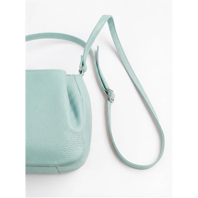 Женская кожаная сумка Richet 2225LN 897 Голубой