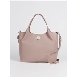 Женская кожаная сумка Richet 3212LN 785 Пудра
