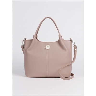 Женская кожаная сумка Richet 3212LN 785 Пудра