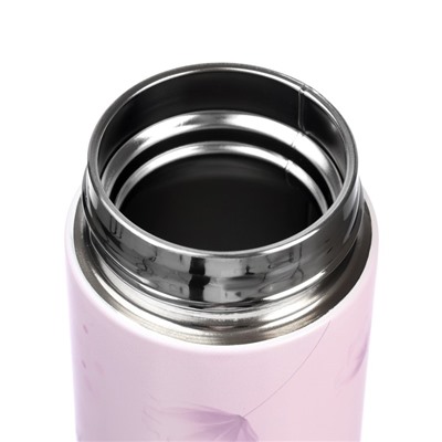 Термос «Цветочки», 450 мл, с ситечком