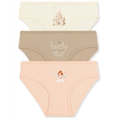 5738 Трусы для девочек многоцвет (BAYKAR)