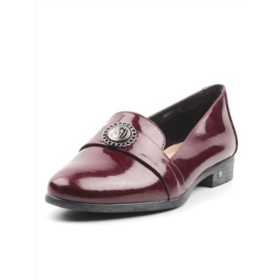 03-DMQN15-3 WINE Полуботинки женские (натуральная кожа)