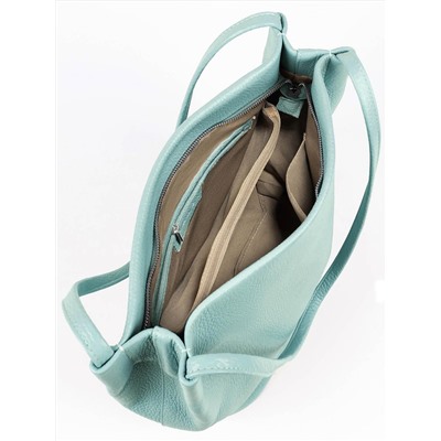 Женская кожаная сумка Richet 3162LN 897 Голубой