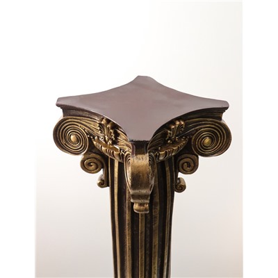 Колонна декоративная, 120 см, полистоун под бронзу