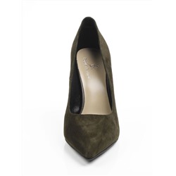 06-A91A-636LY DK.GREEN Туфли женские (натуральная замша)