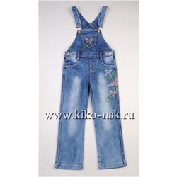 32144 Полукомбинезон  для девочки YUKE Голубой - синий/13