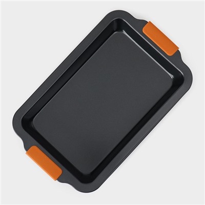 Противень для выпечки Magistro French Bakery, 37.5×23×4.7 см, антипригарное покрытие