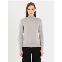 Водолазка серая с длинными рукавами