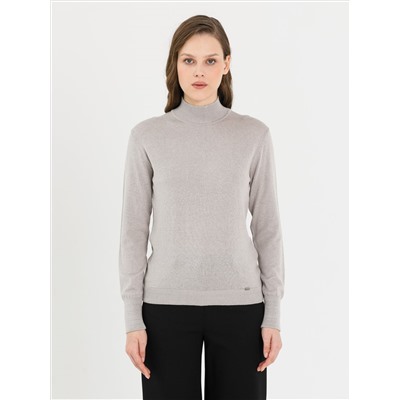 Водолазка серая с длинными рукавами