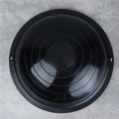 Полусфера балансировочная BOSU 46см Woohooo Drops эспандер, насос/ черный / B46Dr-BL/ уп5