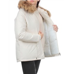 7350 MILK WHITE Куртка зимняя женская (200 гр. холлофайбер)