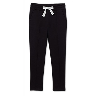 Брюки дев Cherubino 70176-22-307 черн М 30%